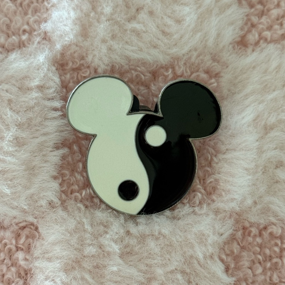 Disney Silver Mickey Mouse Pin
